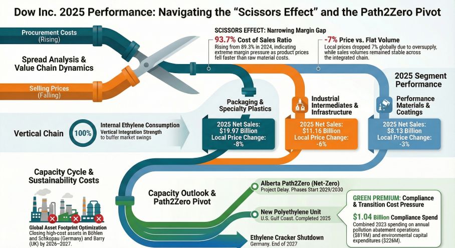 Dow Inc 2025 Performance Navigating the “Scissors Effect and the Path2Zero Pivot