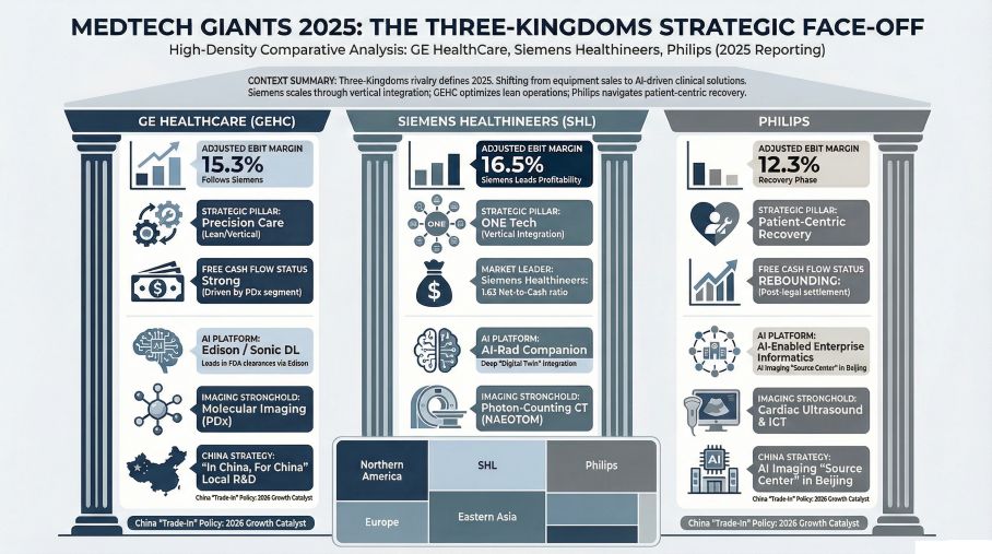 MedTech Giants 2025: The Three-Kingdoms Strategic Face-off