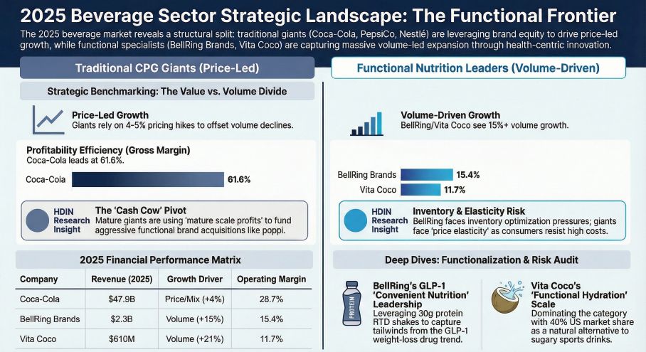2025 Beverage Sector Strategic Landscape: The Functional Frontier