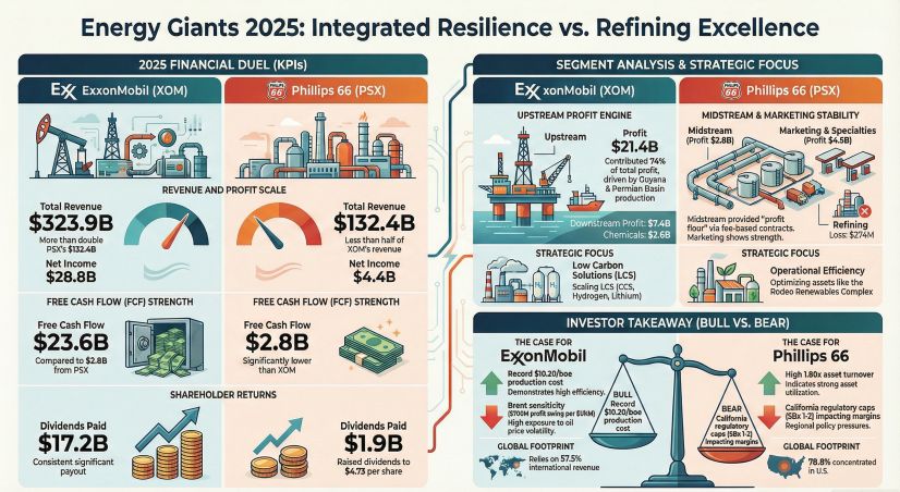 Energy Giants 2025 integrated Resilience vs Refining Excellence