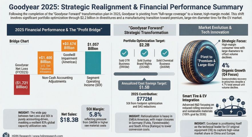 Goodyear 2025 Strategic Realignment & Financial Performance Summary