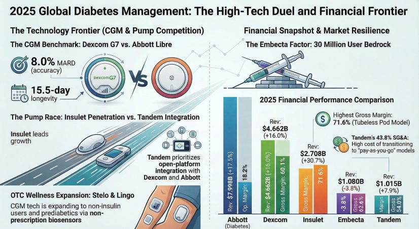 2025 Global Diabetes Management: The High-Tech Duel and Financial Frontier