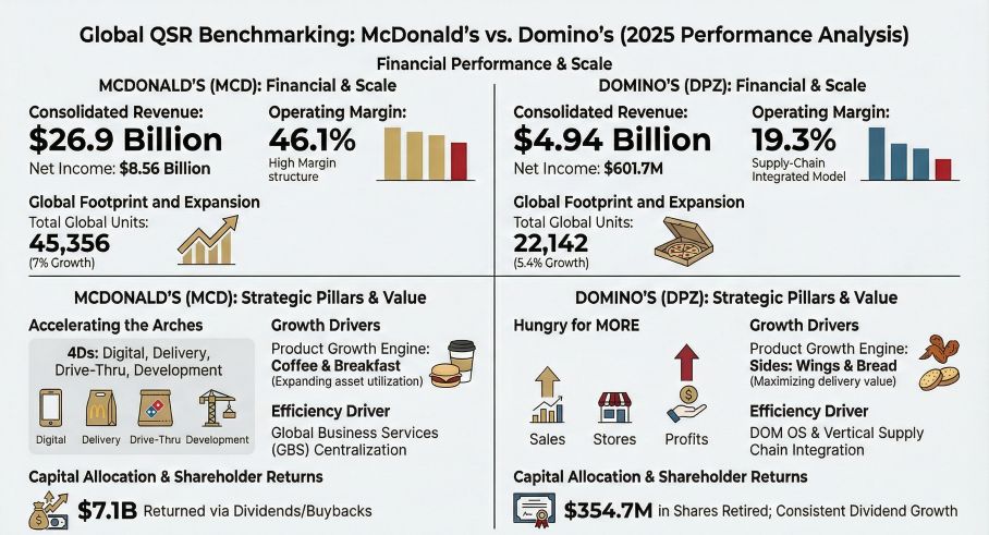 Clobal OSR Benchmarking McDonald's vs. Domino's (2025 Performance Analysis)