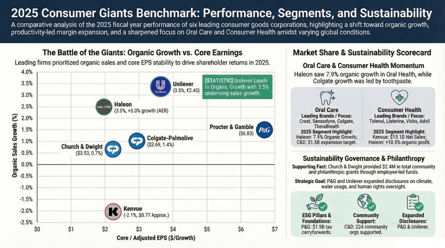 2025 Consumer Giants Benchmark Performance, Segments, and Sustainability