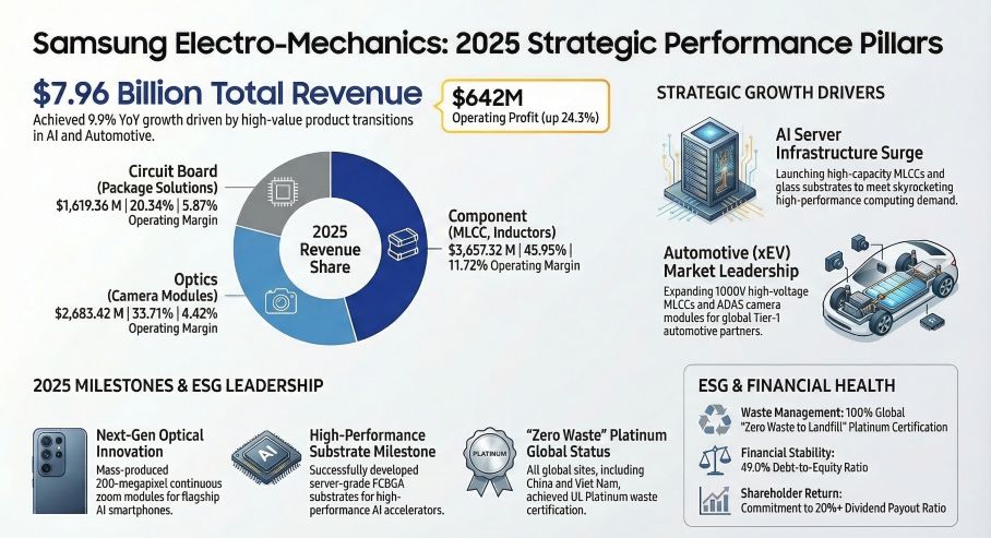 Samsung Electro-Mechanics: 2025 Strategic Performance Pillars