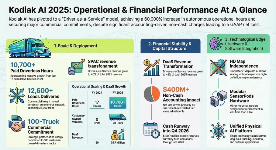 Kodiak Al 2025: 0perational & Financial Performance At A Glance