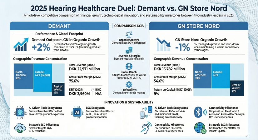 2025 Hearing Healthcare Duel: Demant vs. GN Store Nord