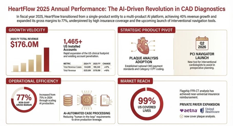 HeartFlow 2025 Annual Performance: The Al-Driven Revolution in CAD Diagnostics