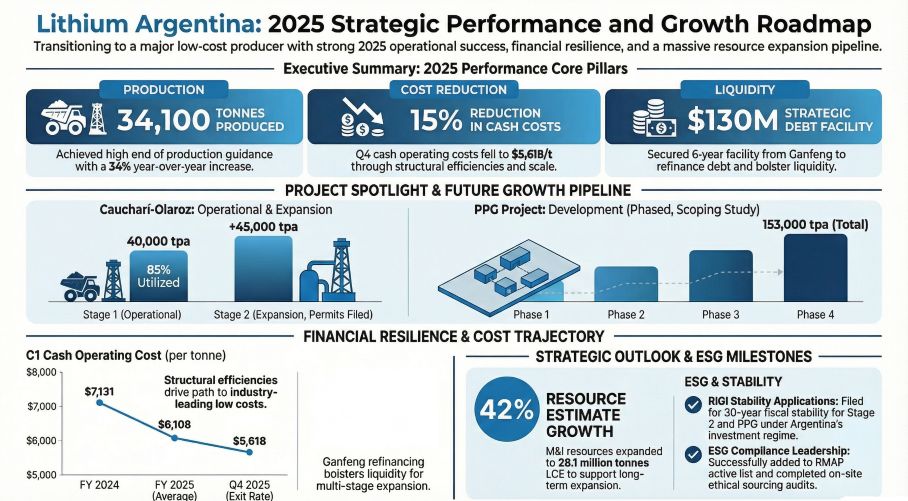 Lithium Argentina: 2025 Strategic Performance and Growth Roadmap