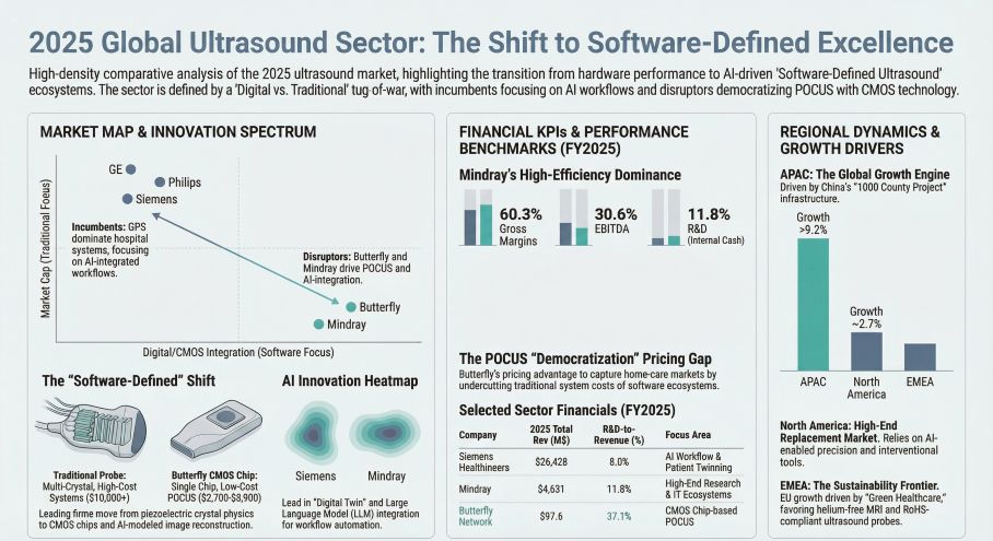 2025 Global Ultrasound Sector: The Shift to Software-Defined Excellence