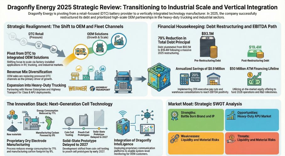 Dragonfly Energy 2025 Strategic Review: Transitioning to industrial Scale and Vertical Integration
