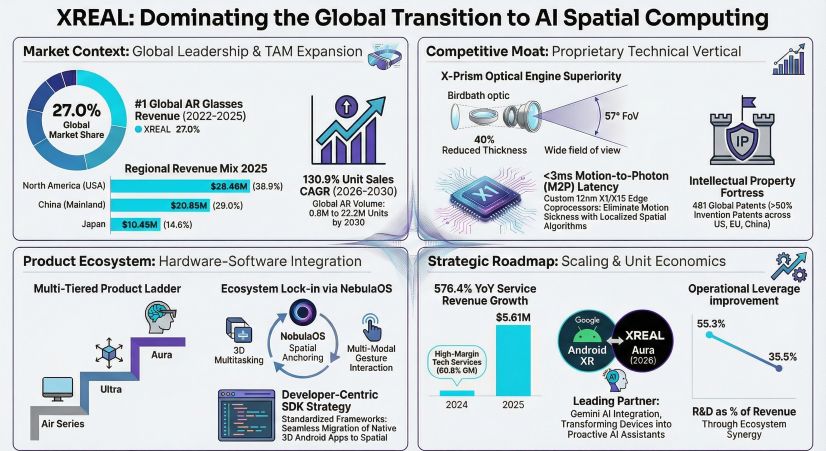 XREAL: Dominating the Global Transition to Al Spatial Computing