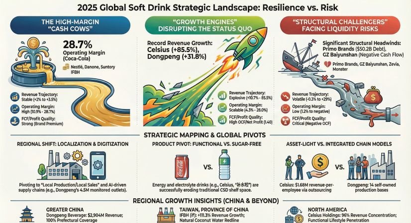 2025 Global Soft Drink Strategic Landscape: Resilience vs Risk