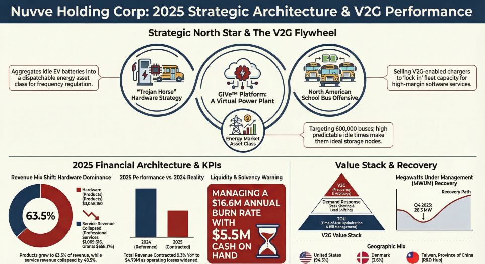 Nuvve Holding Corp: 2025 Strategic Architecture & V2G Performance