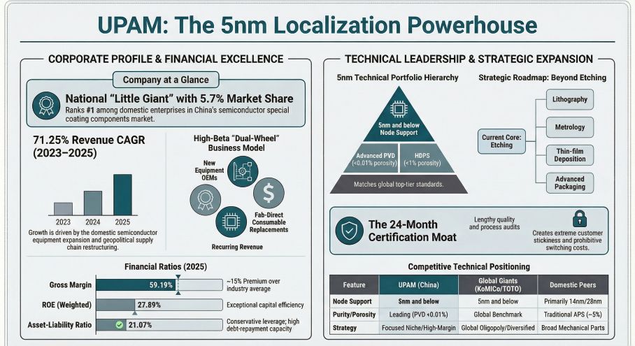 UPAM: The 5nm Localization Powerhouse