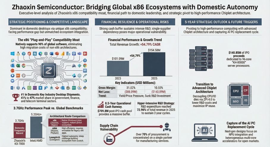 Zhaoxin Semiconductor: Bridging Global x86 Ecosystems with Domestic Autonomy