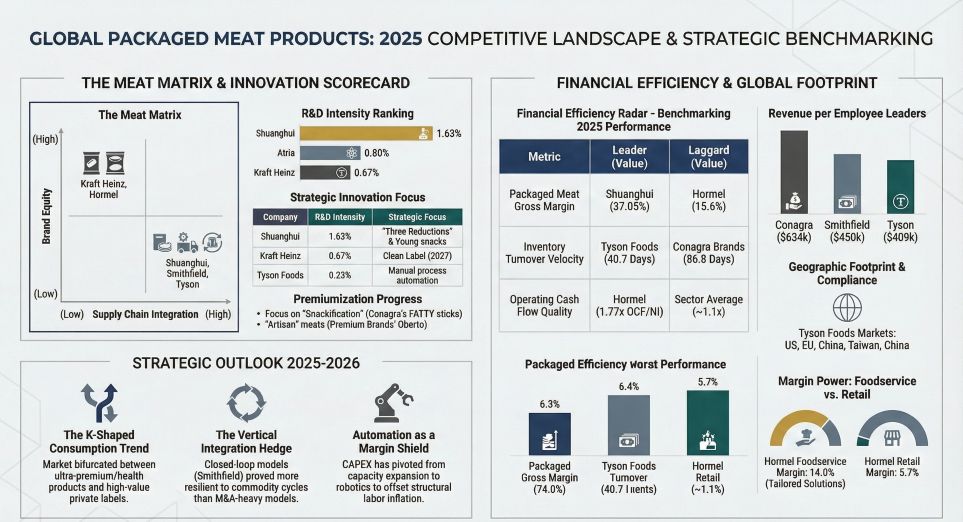 GLOBAL PACKAGED MEAT PRODUCTS: 2025 COMPETITIVE LANDSCAPE & STRATEGIC BENCHMARKING