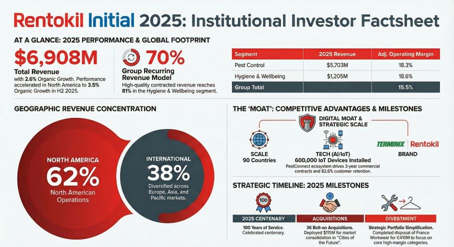 Rentokil Initial 2025: Institutional Investor Factsheet