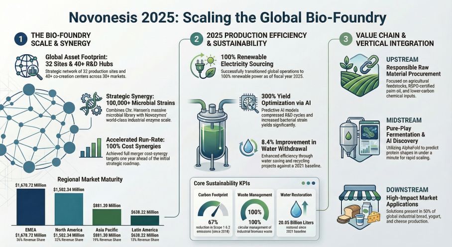 Novonesis 2025: Scaling the Global Bio-Foundry