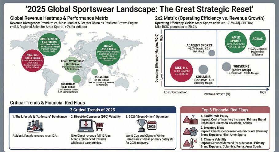 2025 Global Sportswear Landscape: The Great Strategic Reset