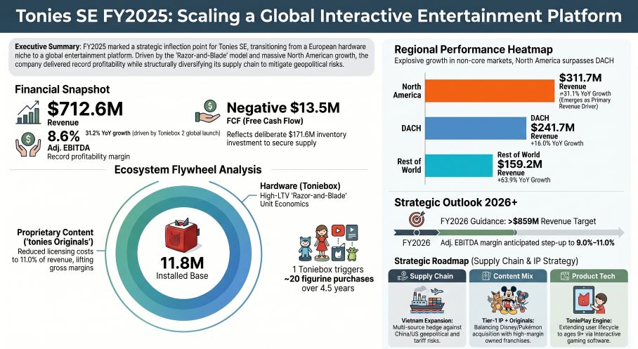 Tonies SE FY2025 Scaling a Global Interactive Entertainment Platform