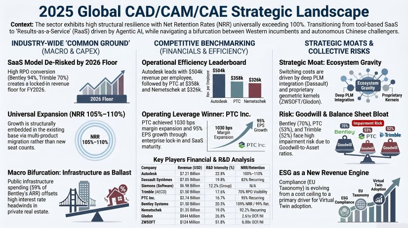 2025 Global CAD/CAM/CAE Strategic Landscape