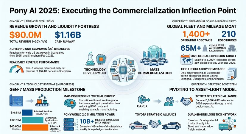 Pony Al 2025: Executing the Commercialization Inflection Point