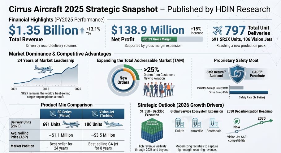 Cirrus Aircraft 2025 Strategic Snapshot