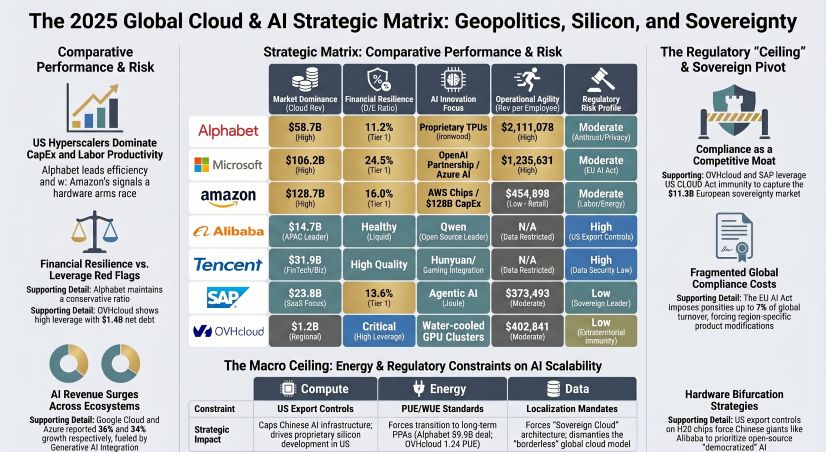The 2025 Global Cloud & Al Strategic Matrix: Geopolitics, Silicon, and Sovereignty
