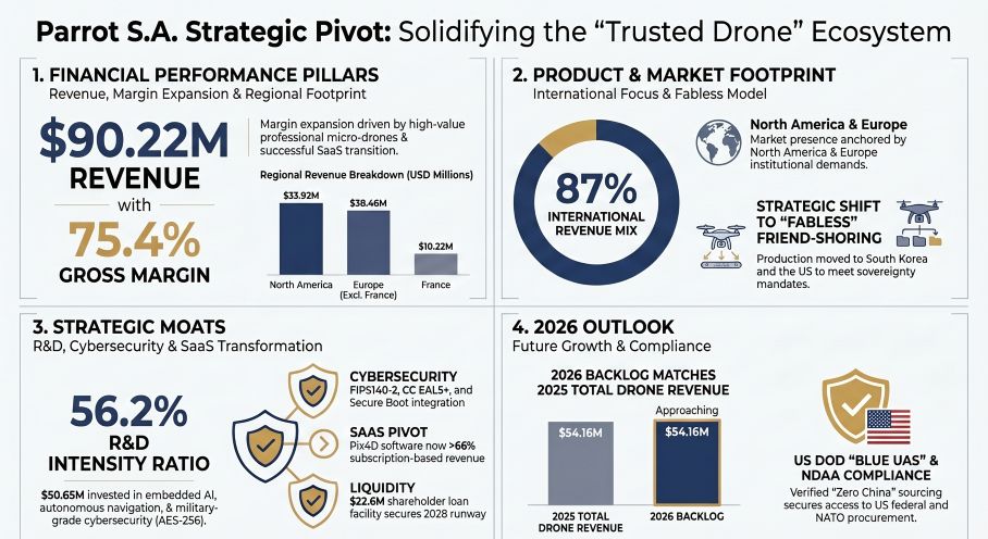 Parrot SA Strategic Pivot" Solidifying the “Trusted Drone” Ecosystem