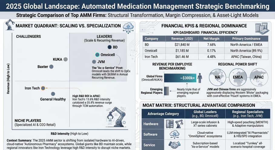 2025 Global Landscape: Automated Medication Management Strategic Benchmarking
