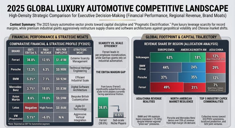 2025 GLOBAL LUXURY AUTOMOTIVE COMPETITIVE LANDSCAPE