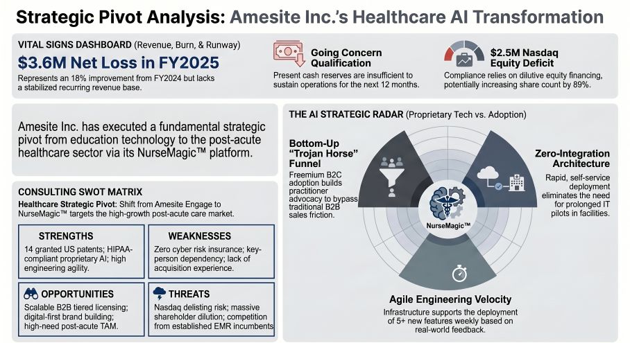 Amesite Inc's Healthcare Al Transformation 