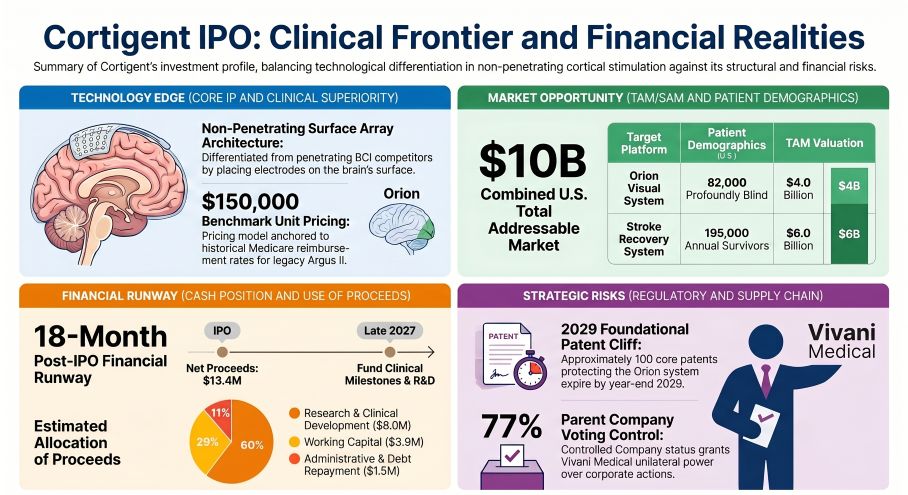 Cortigent lPO: Clinical Frontier and Financial Realities