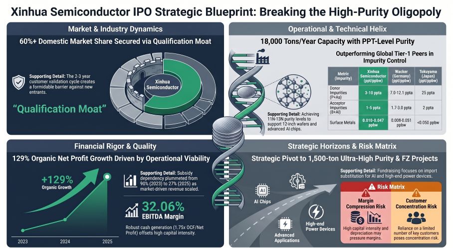 Xinhua Semiconductor IPO Strategic Blueprint: Breaking the High-Purity Oligopoly