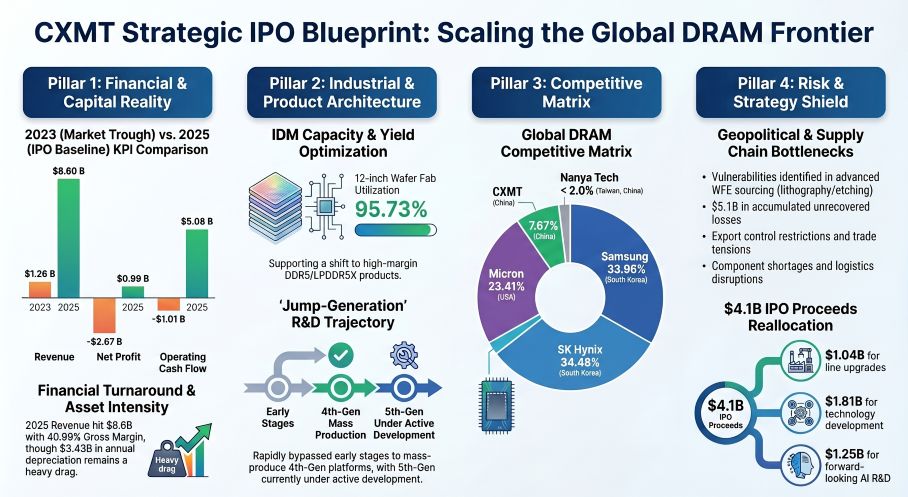 CXMT Strategic lPO Blueprint: Scaling the Global DRAM Frontier