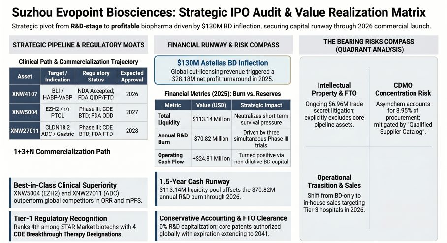 Suzhou Evopoint Biosciences: Strategic IPO Audit & Value Realization Matrix