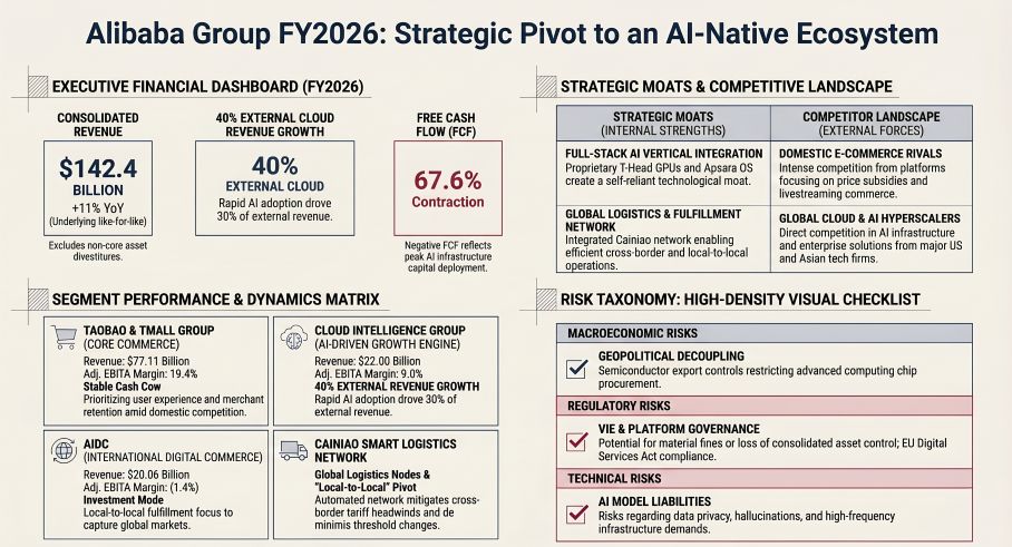 Alibaba Group FY2026: Strategic Pivot to an Al-Native Ecosystem
