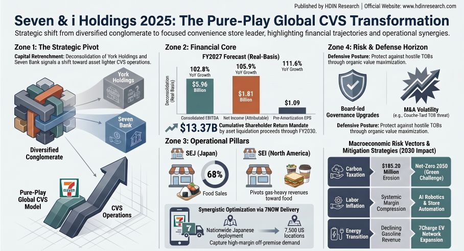 Seven & i Holdings 2025: The Pure-Play Global CVS Transformation