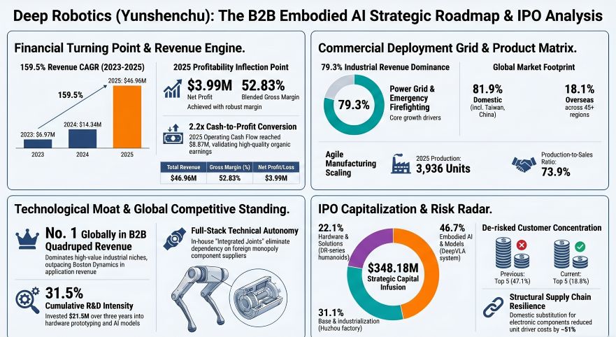 Deep Robotics (Yunshenchu): The B2B Embodied Al Strategic Roadmap & IPO Analysis