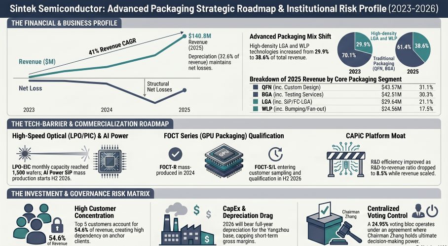 Sintek Semiconductor: Advanced Packaging Strategic Roadmap & lnstitutional Risk Profile (2023-2026)