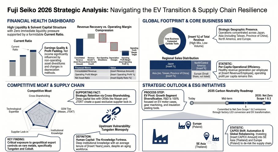 Fuji Seiko 2026 Strategic Analysis: Navigating the EV Transition & Supply Chain Resilience