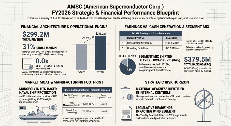AMSC (American Superconductor Corp)-FY2026 Strategic & Financial Performance Blueprint