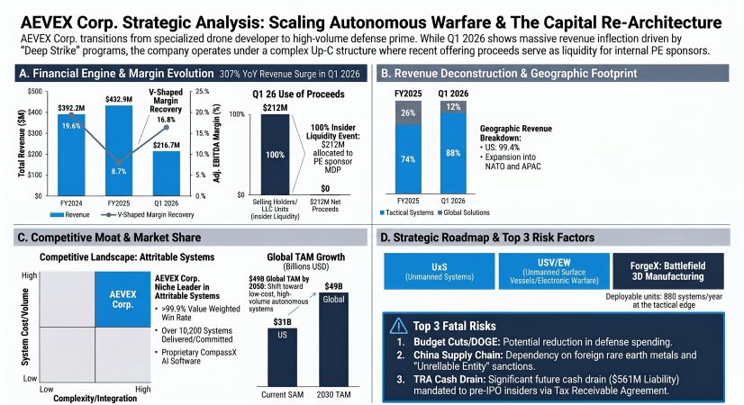 AEVEX Corp Strategic Analysis: Scaling Autonomous Warfare & The Capital Re-Architecture