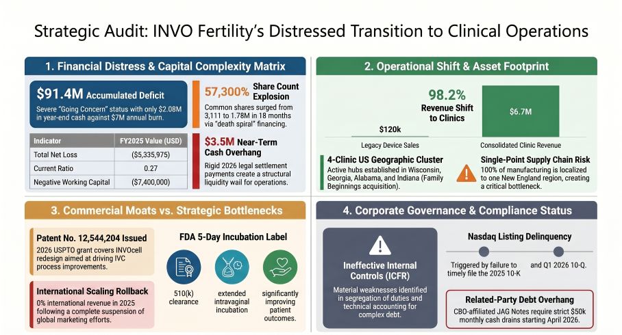 INVO Fertility's Distressed Transition to Clinical Operations