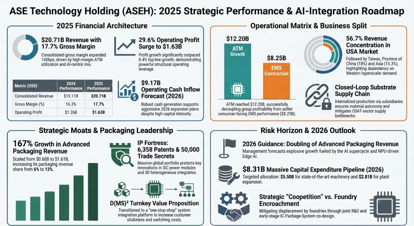 ASE Technology Holding (ASEH): 2025 Strategic Performance & Al-Integration Roadmap