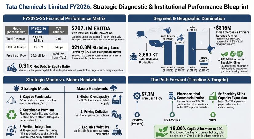 Tata Chemicals Limited FY2026 Strategic Diagnostic & Institutional Performance Blueprint