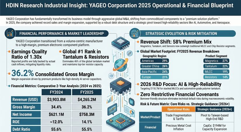 YAGEO Corporation 2025 Operational & Financial Blueprint