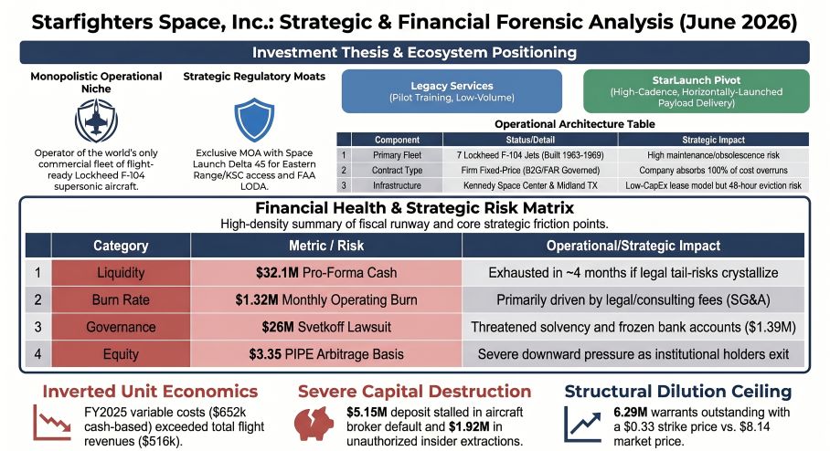 Starfighters Space Inc: Strategic & Financial Forensic Analysis