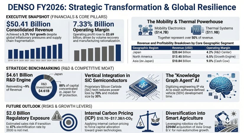 DENSO FY2026: Strategic Transformation & Global Resilience